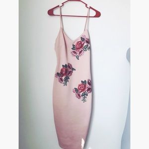 Rose Bodycon Dress